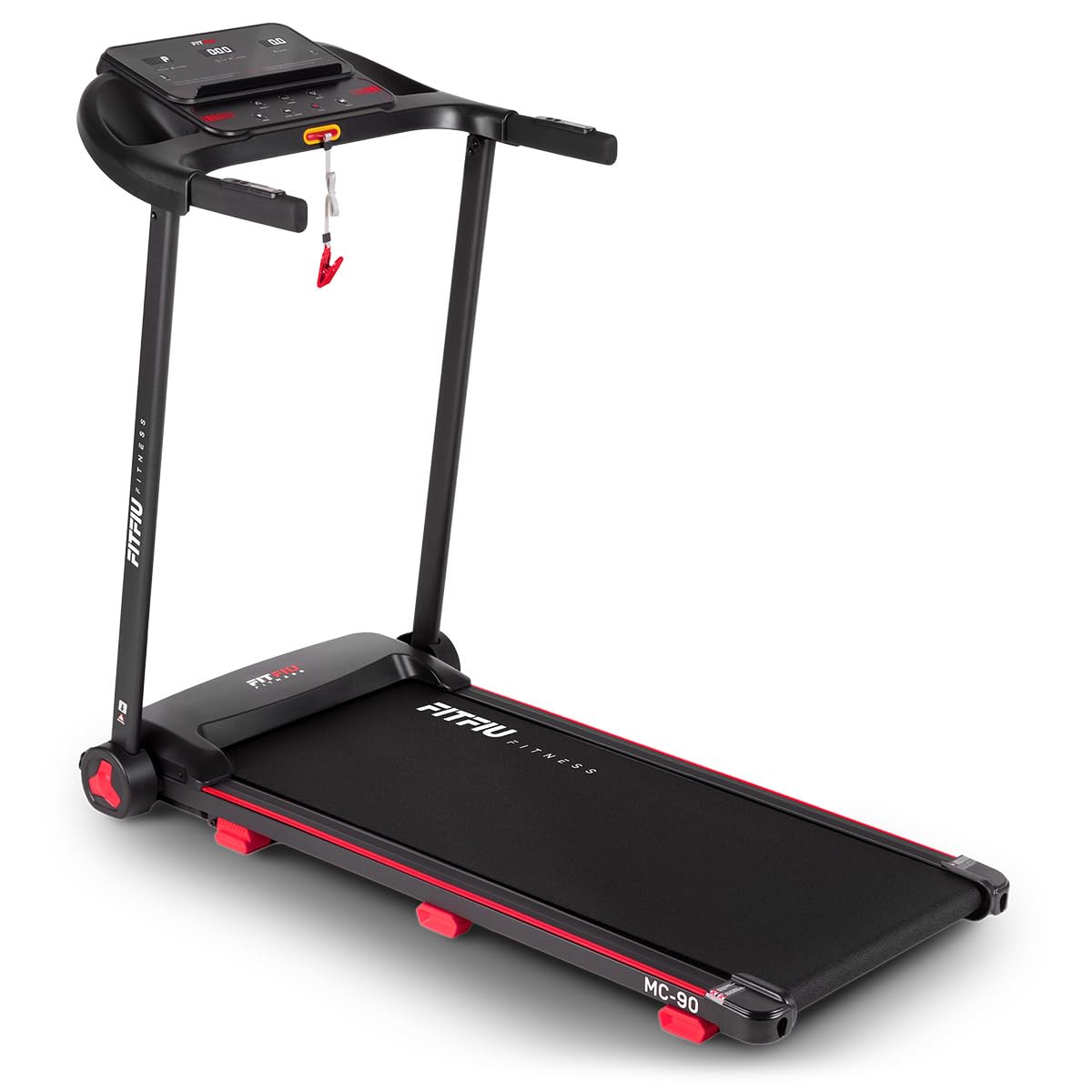 FITFIU Tapis de Course Pliable, 2 Inclinaisons, écran LCD, Connectivité App (Zwift)